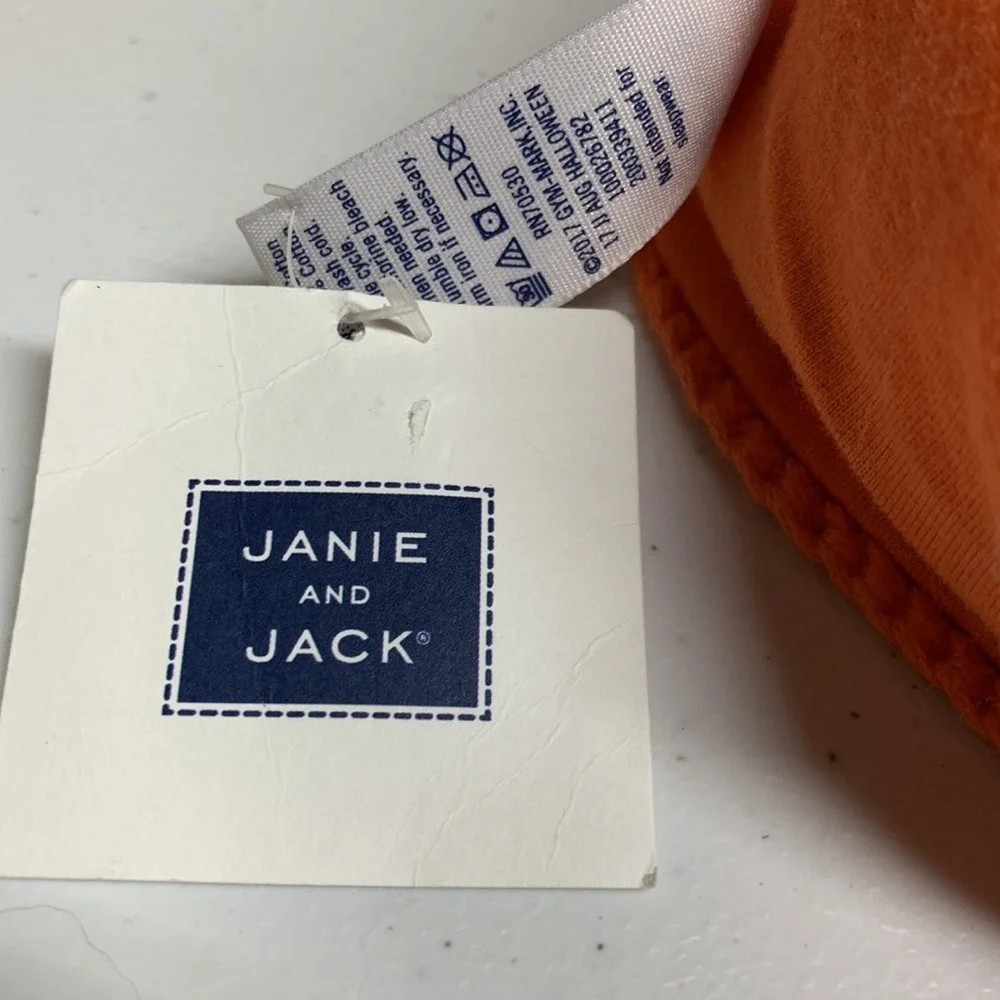 Janie and Jack Pumpkin/Carrot Beanie